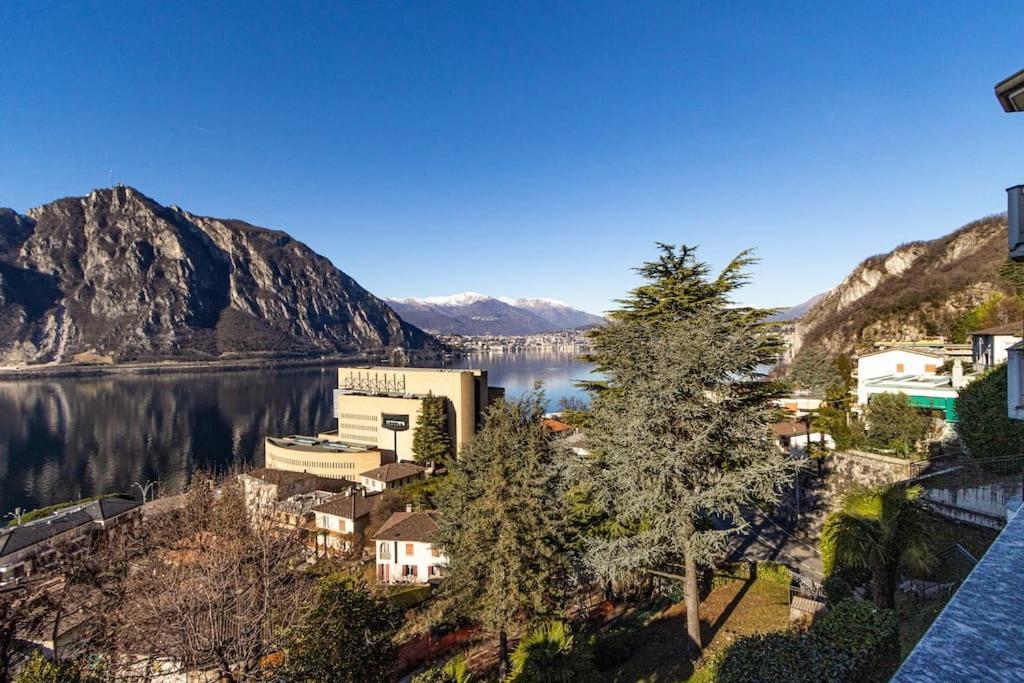 Wraparound Lake Views Bellavista Residence Campione dʼItalia Kültér fotó