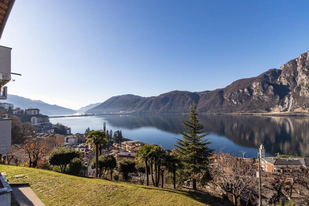 Wraparound Lake Views Bellavista Residence Campione dʼItalia Kültér fotó